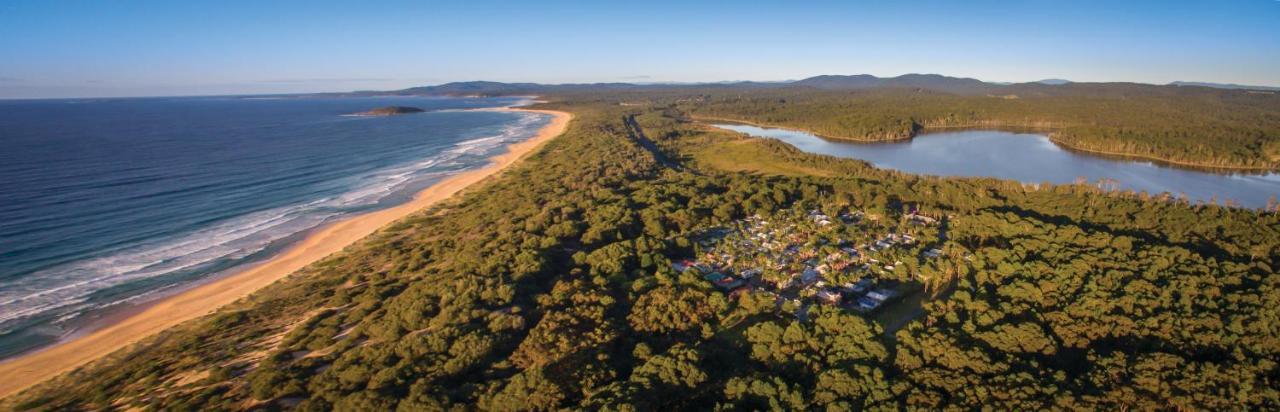 Wairo Beach Holiday Park Tabourie Lake Exterior foto